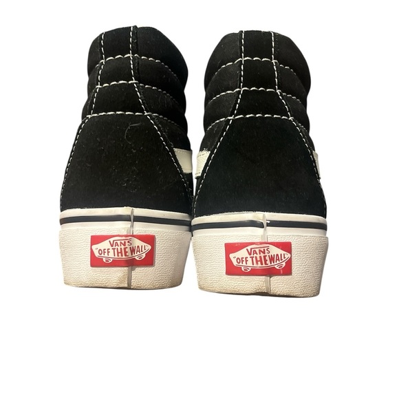 Vans Kids Shoes - Black and White - Picture 7 of 8